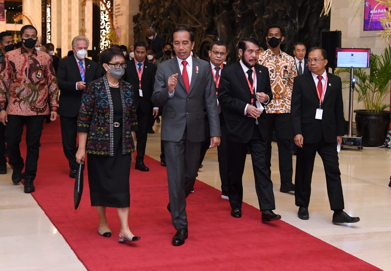 Presiden Joko Widodo secara resmi membuka Kongres ke-5 Konferensi Badan Peradilan Konstitusi Sedunia atau The World Conference on Constitutional Justice (WCCJ)